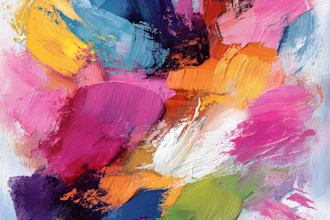 draw abstract painting art or color abstract art