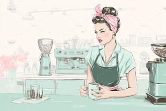 do a pin up girl and pin up girl and art