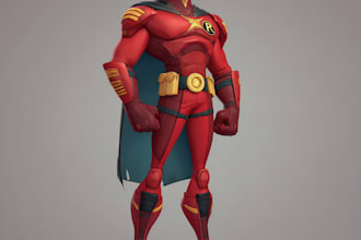 design you a character or superhero