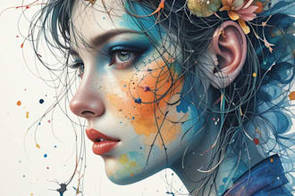 draw a watercolor painting