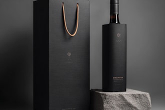 design minimal, sleek and modern packaging