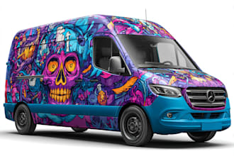 design vehicle wrap and truck decals