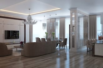 redesign exterior facade,garden layout,cgi living apartment,furniture rendering