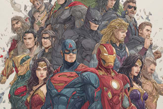 do comic book marvel or dc comic character
