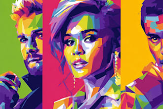 make awesome wpap pop art portrait