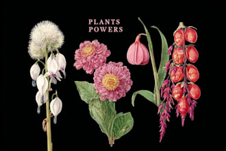 make botanical product illustration