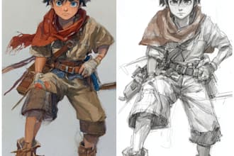 draw anime manga illustration
