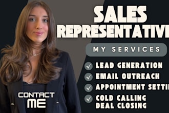 be your high ticket sales closer sales rep sales agent b2b sales leads