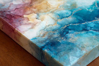 design abstract oil painting style artworks
