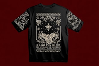 create a custom christian t shirt design