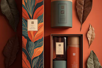 design a bold and modern packaging design