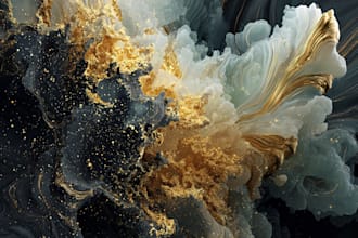 make creative abstract art for you
