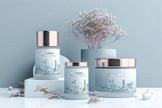 design cosmetic labels and luxury packaging