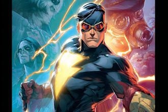 make a comic book cover and comic cover page design