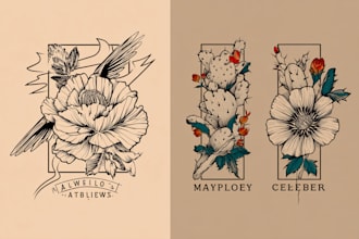 draw tattoo design minimalist tattoo custom tattoo design