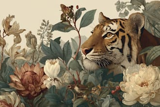 draw high quality animal, insect, and botanical art