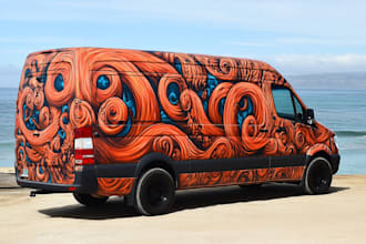 design professional vehicle wrap, vehicle wrap design