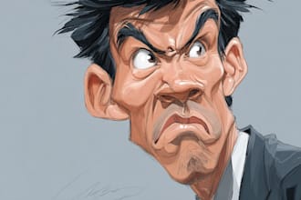 create bighead cartoon caricature from your photo