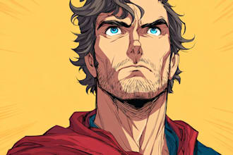 draw a comic character