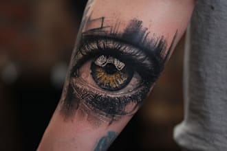 design a black and grey tattoo for you