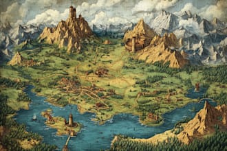 do fantasy map design