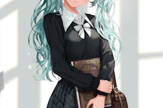 do an anime or comic character