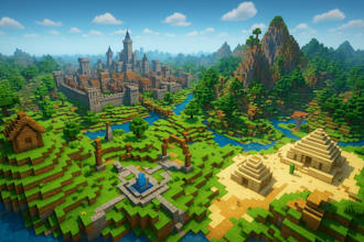 create custom minecraft worlds, server maps and unique builds