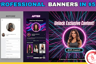 create a custom onlyfans banner to make you stand out