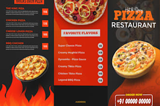 design creative flyer, creative logo and brochure