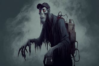 design horror character design
