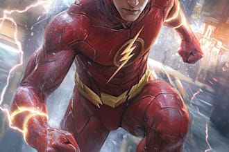 superhero character for comics