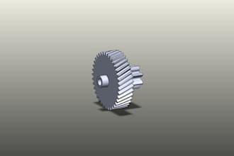 model not very complex technical models in cad