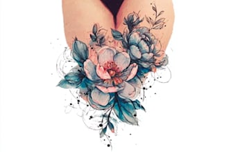 custom watercolor tattoo designs unique vibrant artwork