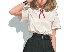 design and vtuber model live2d character illustration anime