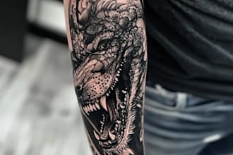 design a polynesian maori tribal tattoo