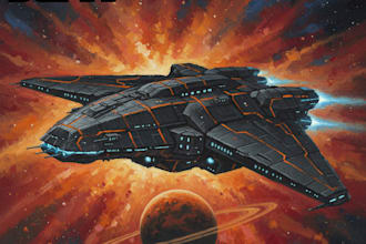 make a sci fi spaceship