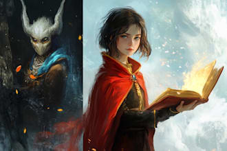 design fiction and fantasy book and ebook cover design