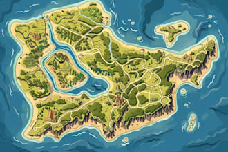 map illustration vector illustration vector map