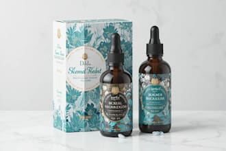 design your cosmetic labels, packaging, and box