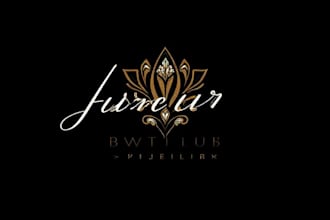 design luxury, signature, and jewelry logo
