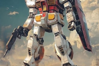craft  sci fi gundam, characters, or concept