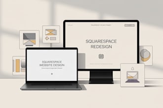 create a responsive squarespace website for your business