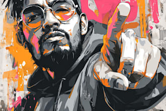 design mural art illustration wall graffiti art