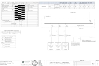 design ev charging station plan for residential, commercial parking space