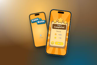 design professional mobile game UI and UX for android ios