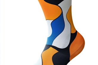 design modern and unique custom socks