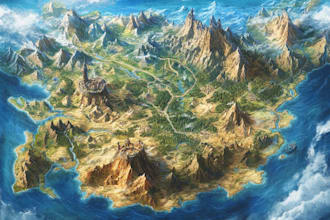 make you an amazing fantasy, rpg, dnd or dungeon battle map