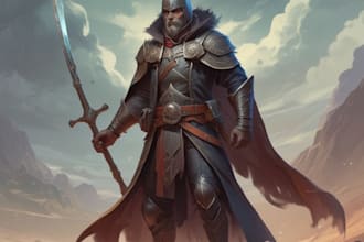 draw character illustration for dnd fanart game art design