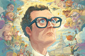 make a political cartoon art