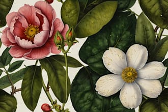paint botanical and scientific illustrations